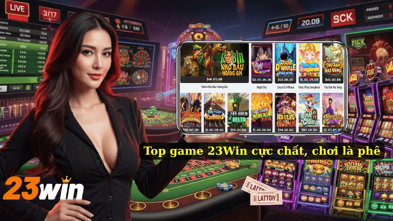 Top game 23Win cực chất, chơi là phê