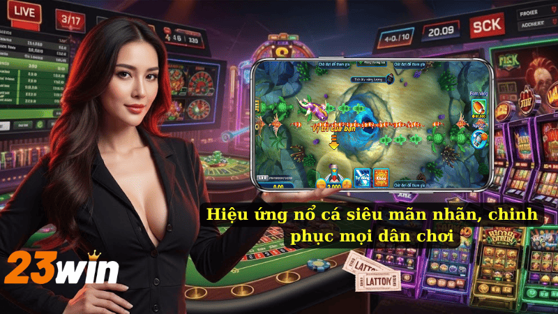 Hiệu ứng nổ cá siêu mãn nhãn, chinh phục mọi dân chơi