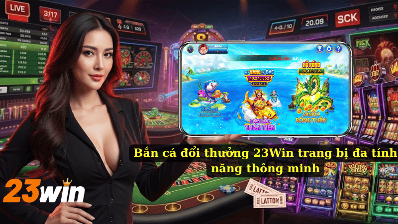 Bắn cá đổi thưởng 23Win trang bị đa tính năng thông minh