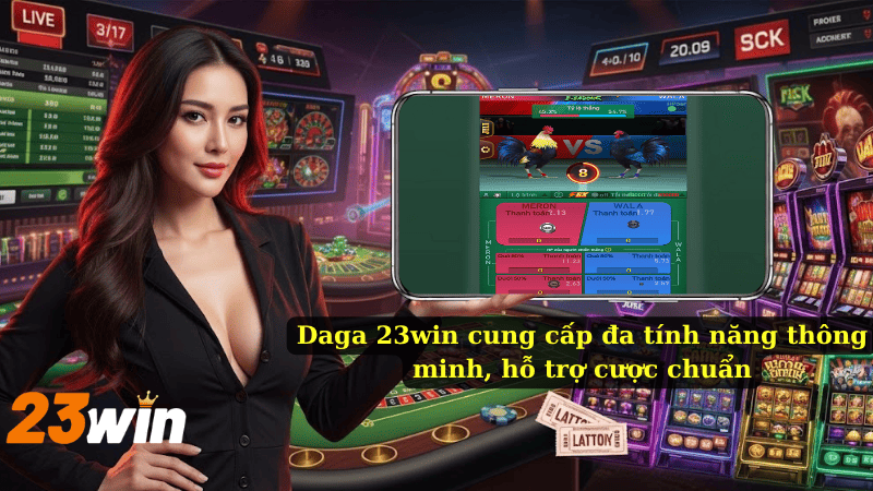 Daga 23win cung cấp đa tính năng thông minh, hỗ trợ cược chuẩn