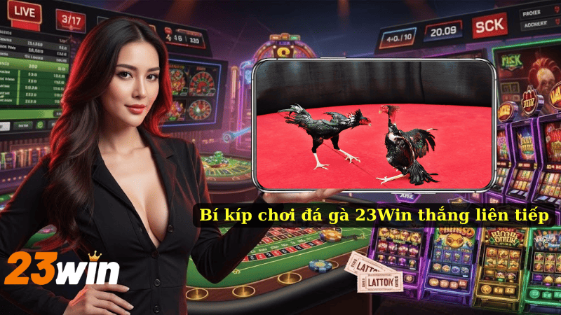 Bí kíp chơi đá gà 23Win thắng liên tiếp