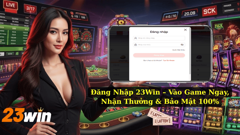 Đăng Nhập 23Win – Vào Game Ngay, Nhận Thưởng & Bảo Mật 100%