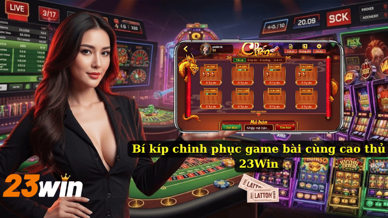 Bí kíp chinh phục game bài cùng cao thủ 23Win