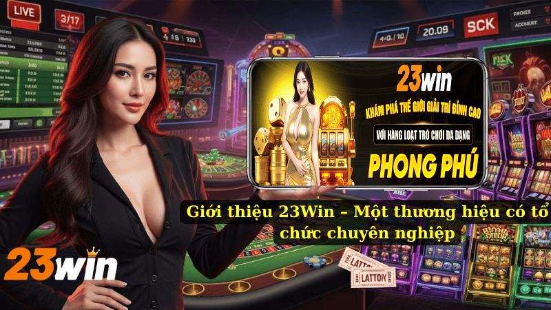 Giới thiệu 23Win – Một thương hiệu có tổ chức chuyên nghiệp