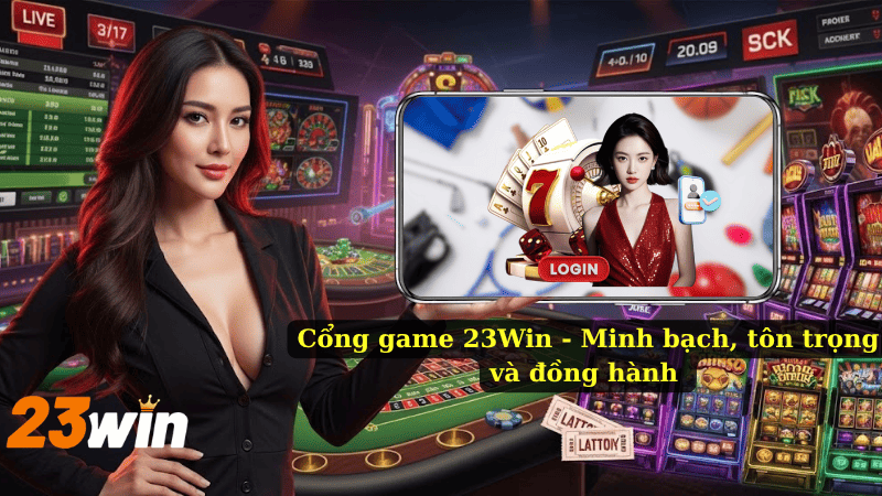 Cổng game 23Win - Minh bạch, tôn trọng và đồng hành 