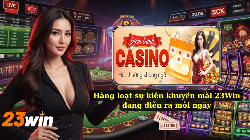 Hàng loạt sự kiện khuyến mãi 23Win đang diễn ra mỗi ngày