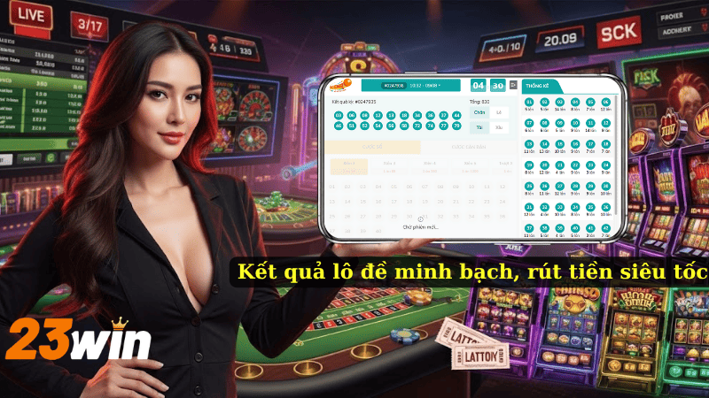 Kết quả lô đề minh bạch, rút tiền siêu tốc