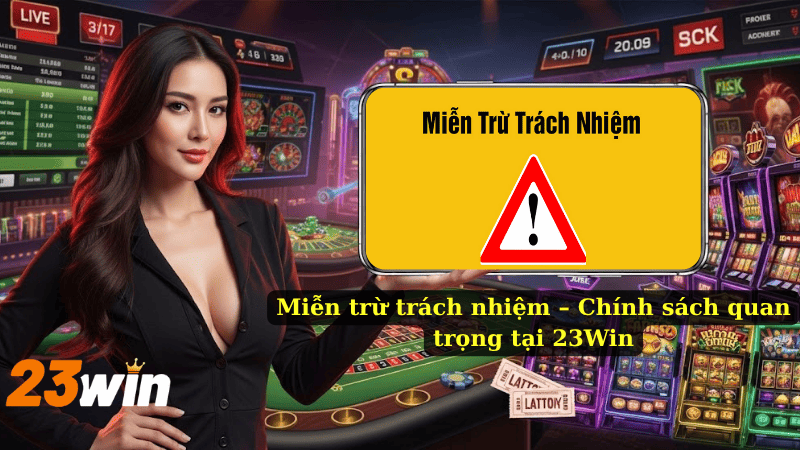 Miễn trừ trách nhiệm – Chính sách quan trọng tại 23Win