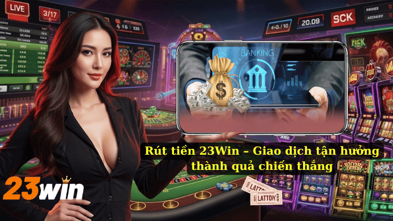 Rút tiền 23Win – Giao dịch tận hưởng thành quả chiến thắng