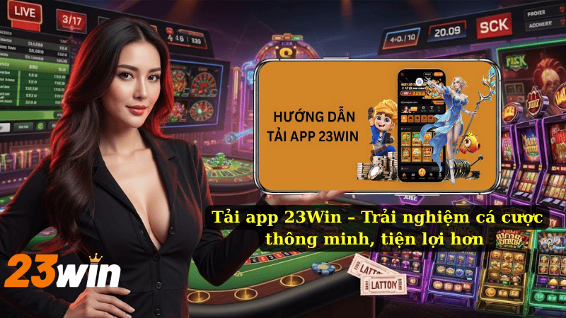 Tải app 23Win – Trải nghiệm cá cược thông minh, tiện lợi hơn 